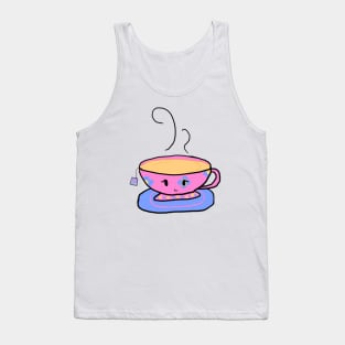 pink teacup Tank Top